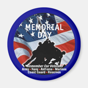 Memorial Day Magnet Magneet