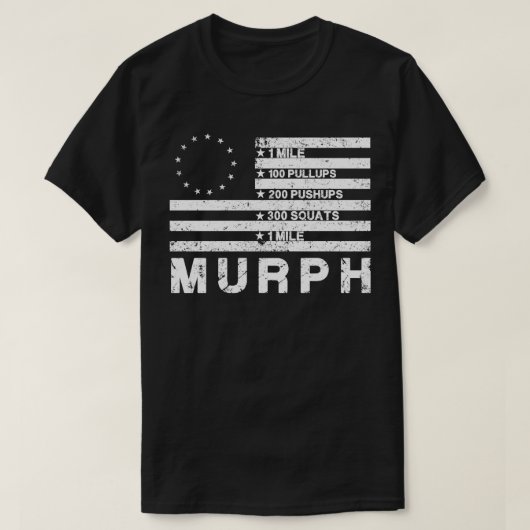 Memorial Day Murph challenge 2023 heeft ons in de  T-shirt (Design voorkant)