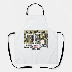 Memorial Day Murph Workout Vintage Vector T-shirt_ Schort