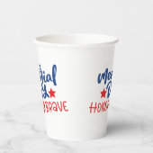 Memorial Day Paper Cups Papieren Bekers (Links)