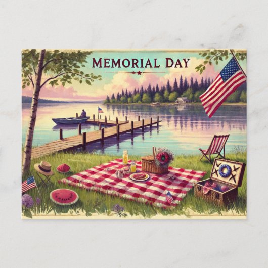 Memorial Day (VS) Briefkaart (Voorkant)