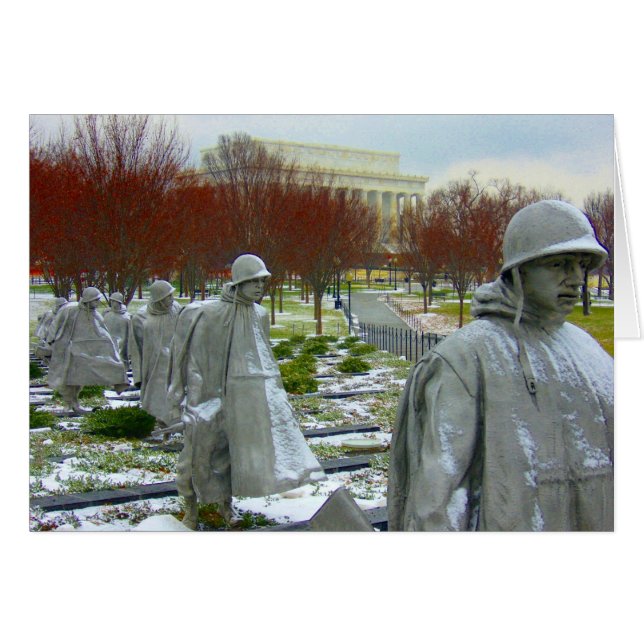 mémorial de guerre de corée (Devant horizontal)