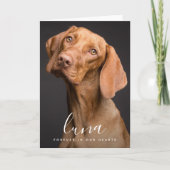 Mémorial de la carte Pet Sympathy Card (Devant)