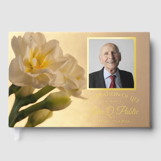 Mémorial de la Double Daffodile blanche (Recto)