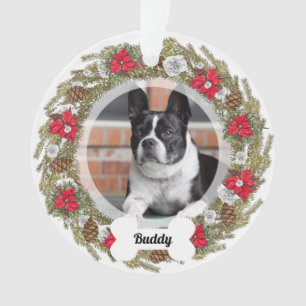 Mémorial de Noël des animaux de compagnie à deux c