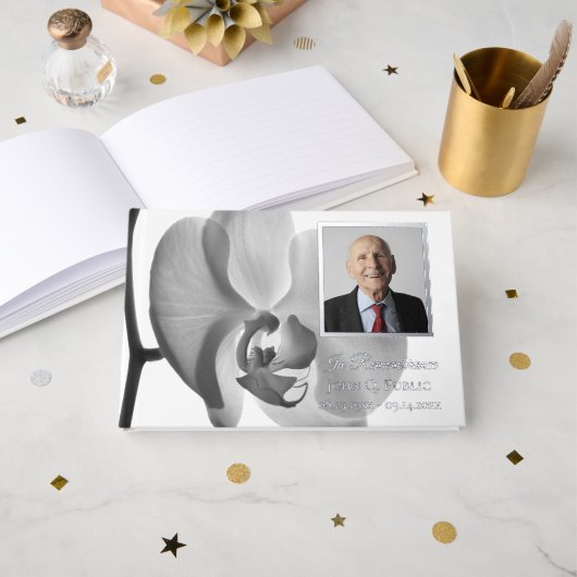 Mémorial des funérailles de l'orchidée noire (Recto ouvert)