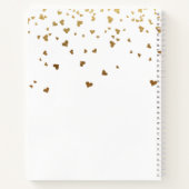 Mémorial du livre d'or blanc coeur photo (Dos)