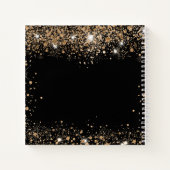 Mémorial du livre d'or noir parties scintillant no (Dos)