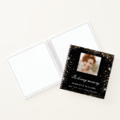 Mémorial du livre d'or noir parties scintillant ph (Intérieur)