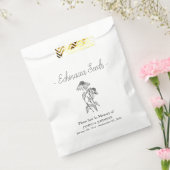 Memorial Echinacea Zaadbegrafenis Bedankzakje (Gezegeld)