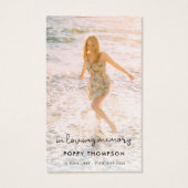 Mémorial élégant | Carte de poème Favoris funérair (Devant)