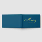 Mémorial "En mémoire d'amour" Gold-Foil, Bleu (Complet)