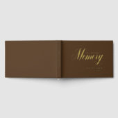Mémorial "En mémoire d'amour" Gold-Foil, Brown (Complet)