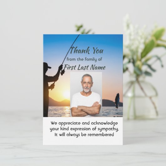 Memorial Fisherman Pêche Merci de poisson (Debout devant)