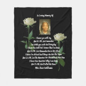 Memorial Fleece Deken (Voorkant)