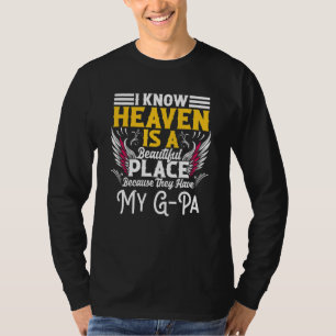 Memorial for Loss of G-Pa Heaven Beauful Place M T-shirt