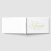 Mémorial "Forever in our Hearts" Gold-Foil, Blanc (Complet)