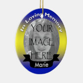 Memorial Foto van Ornament Yellow & Blue (Rechts)