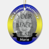 Memorial Foto van Ornament Yellow & Blue (Links)