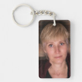 Memorial Foto van wie we houden Sleutelhanger (Voorkant)