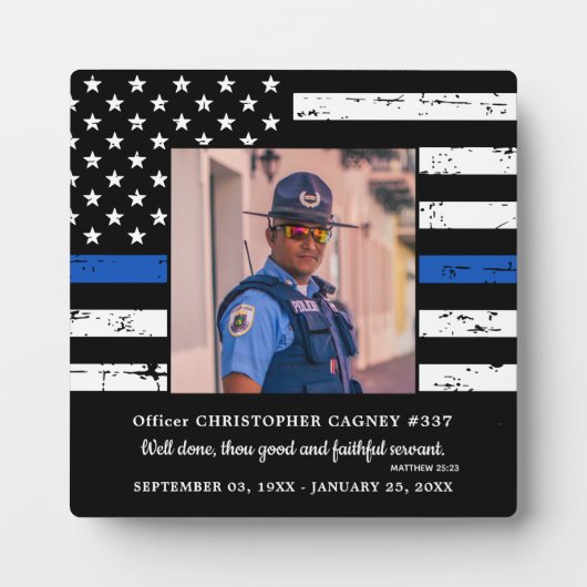 Memorial Fotoplaat (Voorkant)