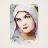 Mémorial funéraire catholique Vierge Marie Carte S (Devant)