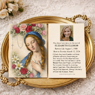 Mémorial funéraire de la Vierge Marie catholique