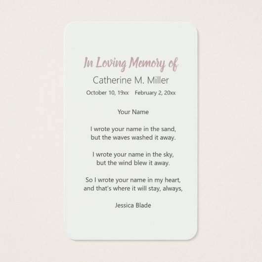 Mémorial funéraire des cascades de forêt paisible (Dos)