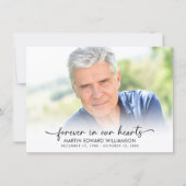 Mémorial funéraire moderne 3 photos Merci (Dos)