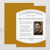 Memorial Funeral CELEBRATION OF LIFE Photo Kaart (Voorkant / Achterkant)