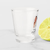 Memorial Funeral Favor Photo Shot Glas (Links)