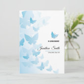 Memorial Funeral Program Card Programma (Staand voorkant)