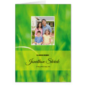 Memorial Funeral Programme Sjabloon (Voorkant)