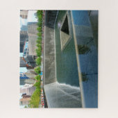 Memorial Ground Zero New York. Legpuzzel (Verticaal)