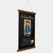 Memorial Hangend Wandkleed (Gebogen)