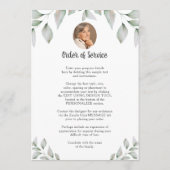 Memorial Hart Fotocollage Groen Programma (Achterkant)