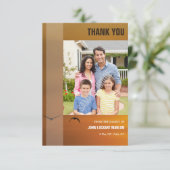 Memorial - Hartelijk dank Bedankkaart (Staand voorkant)