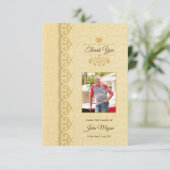 Memorial - Hartelijk dank Kaart (Staand voorkant)