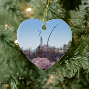 Memorial Heart Ornament van de luchtmacht