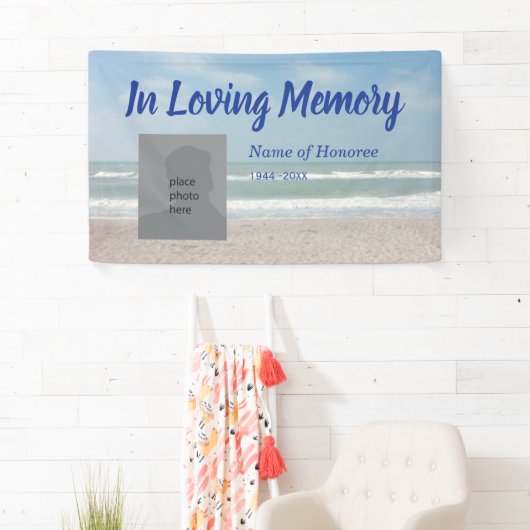 Memorial in Loving Memory Ocean Scene Spandoek (Insitu)