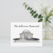 Mémorial Jefferson : Cartes postales (Debout devant)