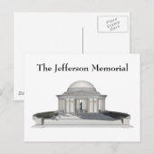 Mémorial Jefferson : Cartes postales (Devant / Derrière)