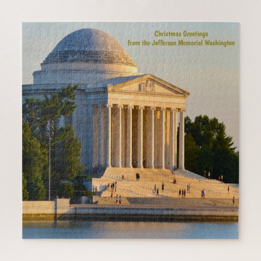 Mémorial Jefferson Washington DC. Puzzle (Vertical)