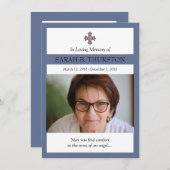 Memorial Kaart (Voorkant / Achterkant)