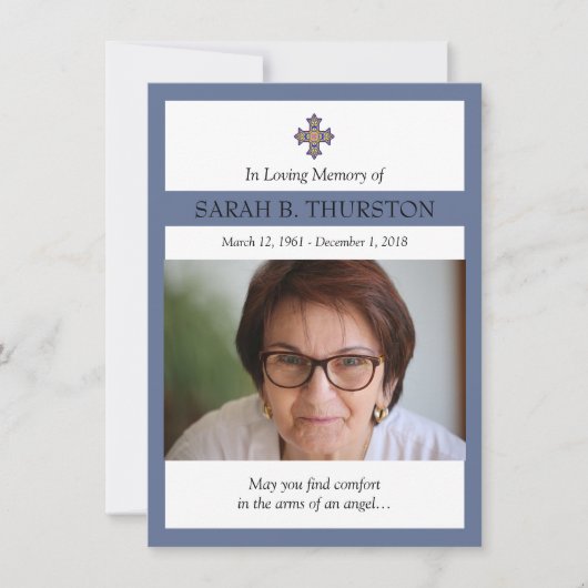 Memorial Kaart (Voorkant)