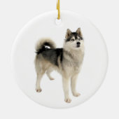 Memorial Keepomwille Dog Pet Animal Ceramic Orname Keramisch Ornament (Achterkant)