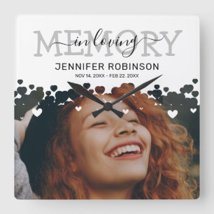 Memorial Keepomwille Foto Vierkante Klok