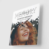 Memorial Keepomwille Foto Vierkante Klok (Hoek)