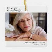 Memorial Keepomwille | Vroeger in ons hart Keramisch Ornament (Voorkant)