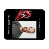 Memorial Keepsake Baseball Softball  Magneet (Horizontaal)